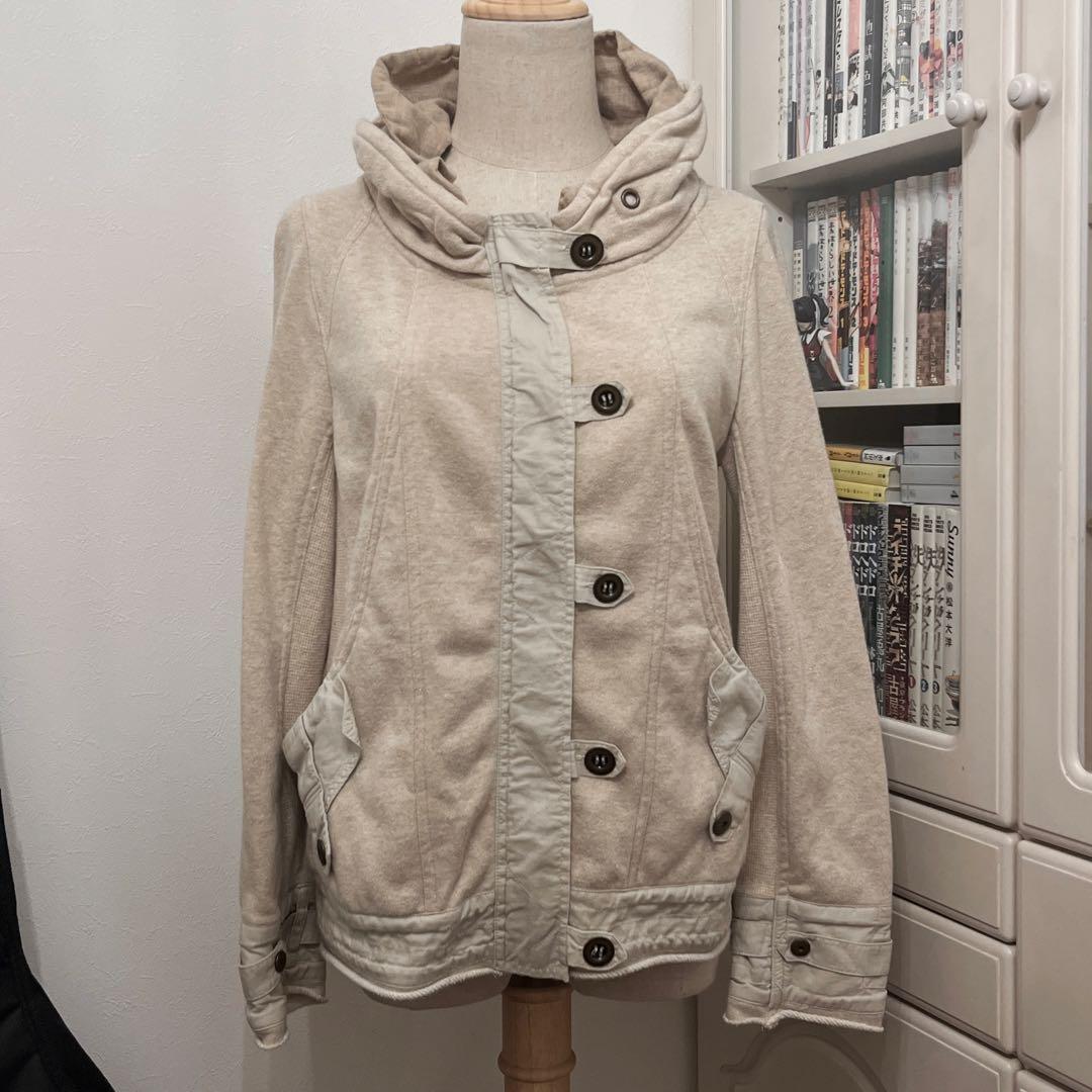 grunge 亜熱帯 ミリタリージャケット グリッター加工