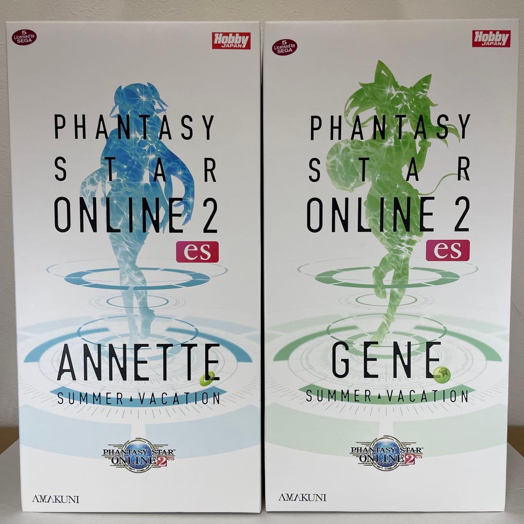 未開封 PSO2es サマーバケーション　フィギュア2体セット