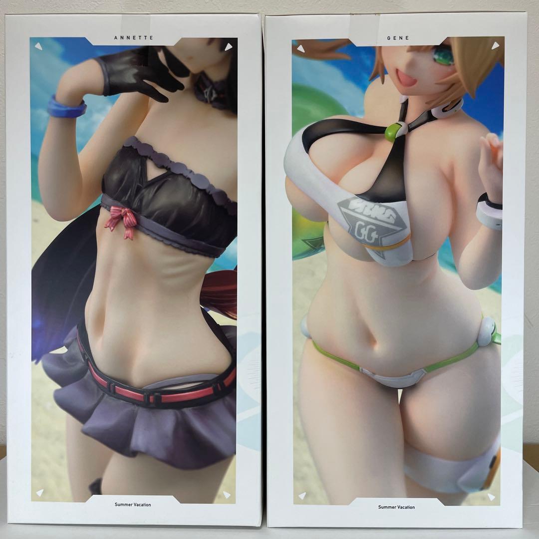 未開封 PSO2es サマーバケーション　フィギュア2体セット