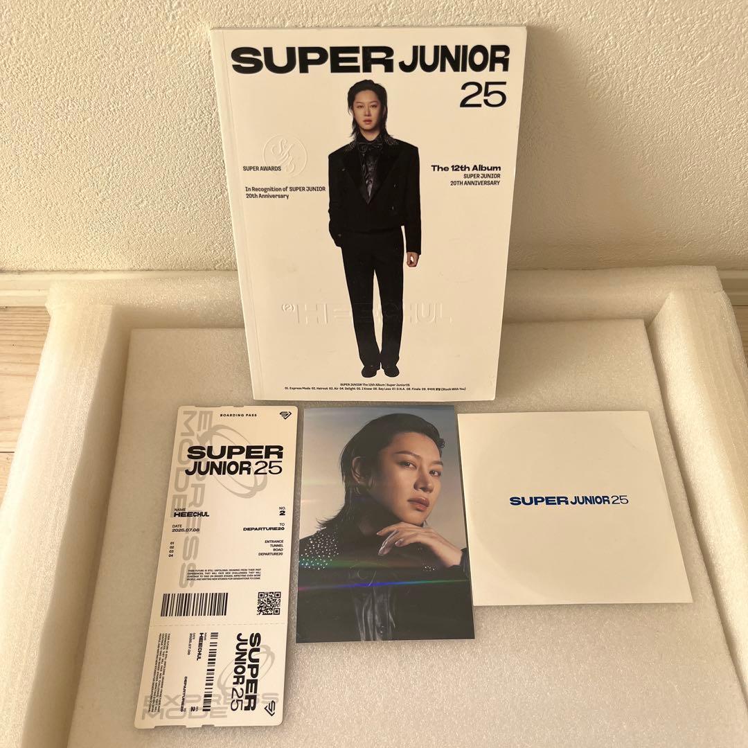 SUPER JUNIOR 25 CD PHOTOBOOK Ver ヒチョル - メルカリ