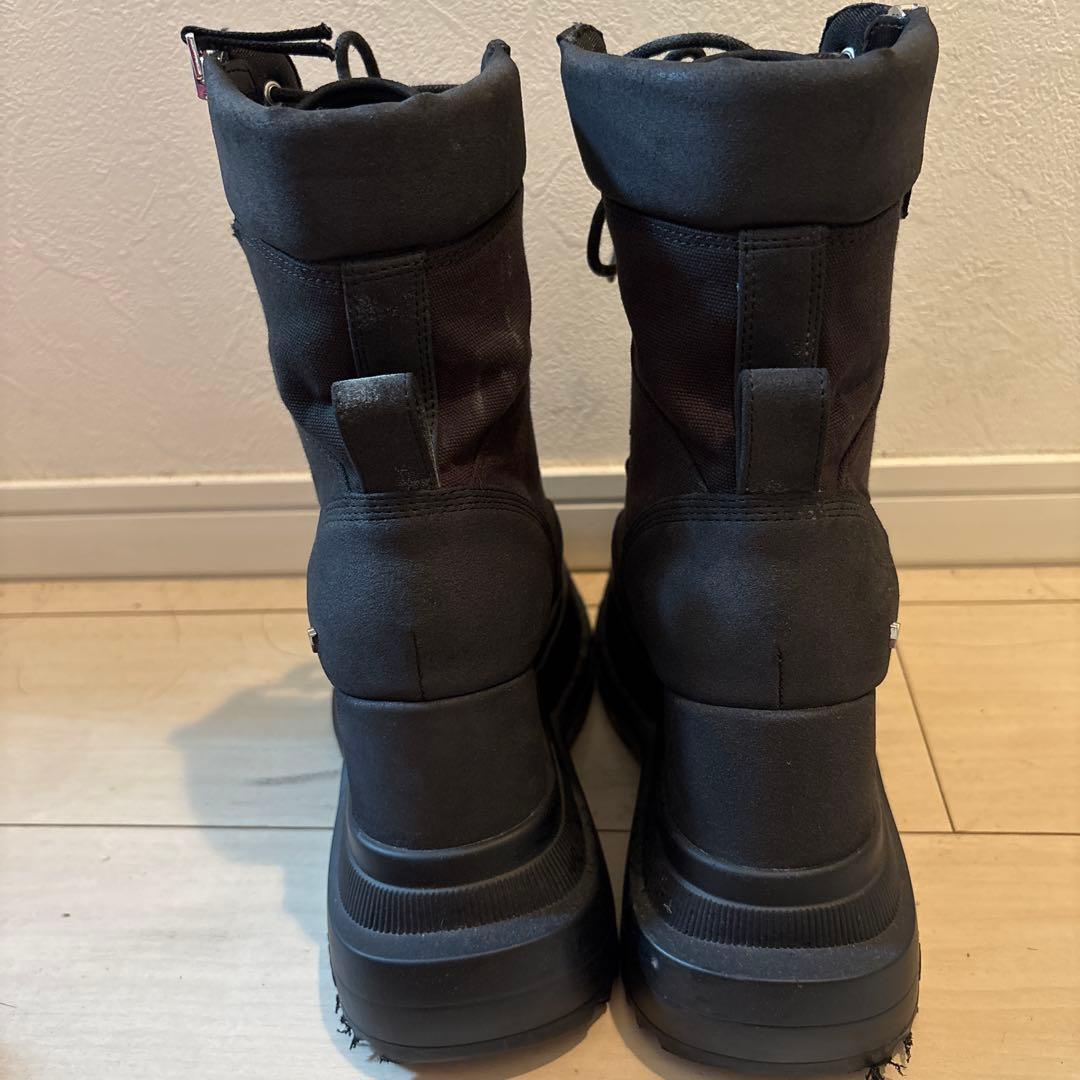 yello 完売商品 ブラックハイカットミリタリーブーツ 鈴木亜美さん愛用