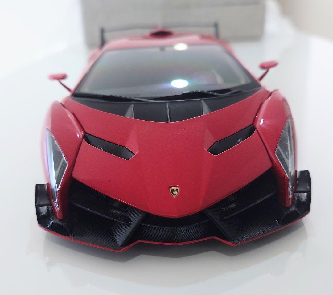 【稀少】Lamborghini Veneno 1/18 【AUTOART】 AUTOart Red Lamborghini Veneno Replica | LIVECARMODEL