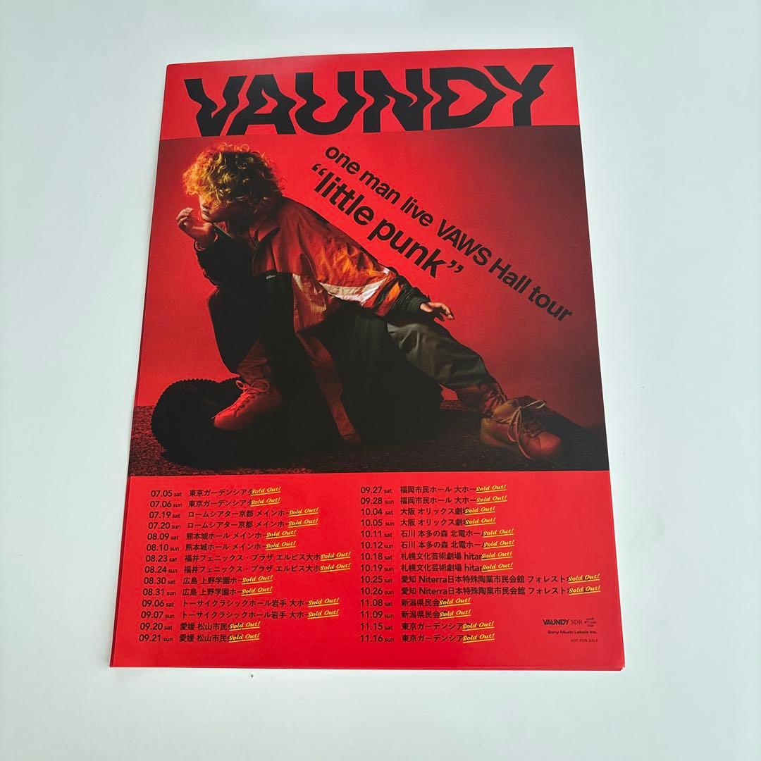Vaundy ライブ フライヤー チラシ ポスター - メルカリ