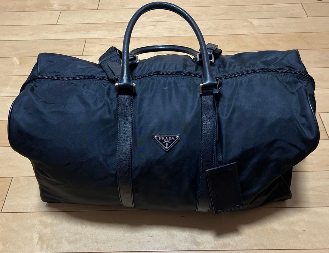 PRADA 肩掛けボストンバッグ