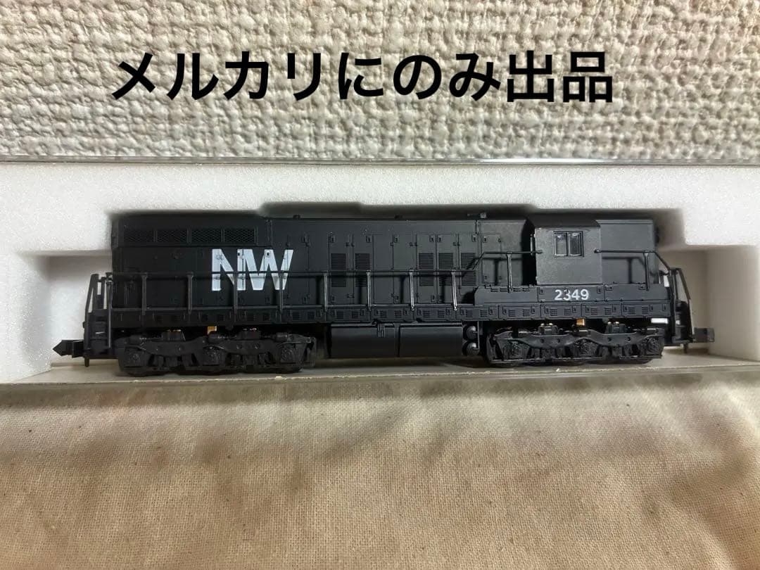 KATO NORFOLK＆WESTERN鉄道　SD-9 176-4822-Burlington-Northern-