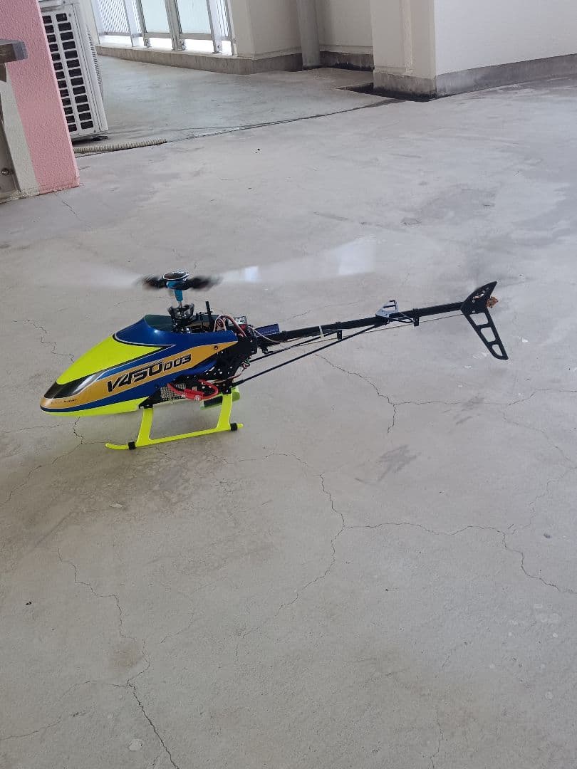 ワルケラV450D03 電動ヘリコプター アルミケース付き、おまけ付（写真