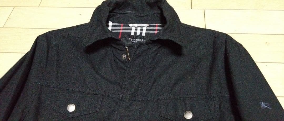 美品■BURBERRY バーバリー ブラックレーベル トラッカージャケット■2