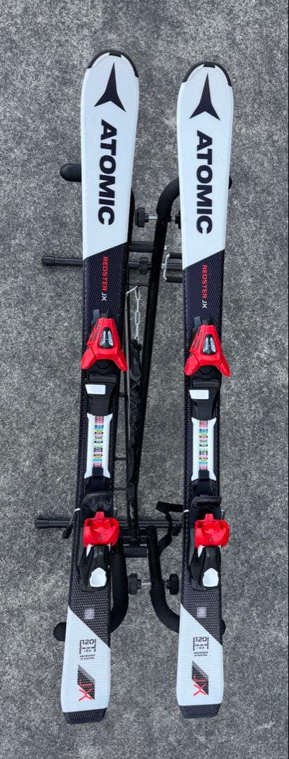 値下　ATOMIC REDSTER JX スキー ビンディング付き　120cm