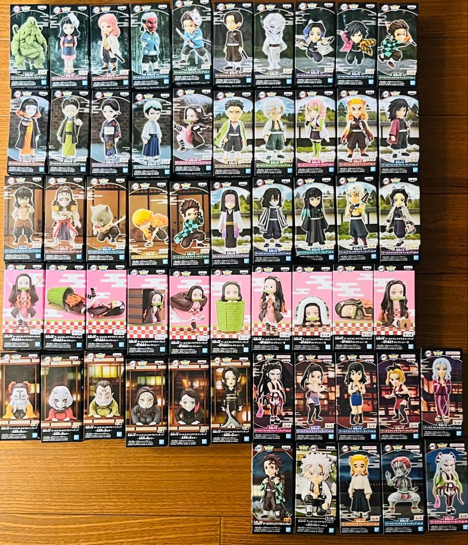 鬼滅の刃　ワーコレ　フィギュア　まとめ売り BANPRESTO（バンプレスト） 鬼滅の刃 ワールドコレクタブルフィギュア