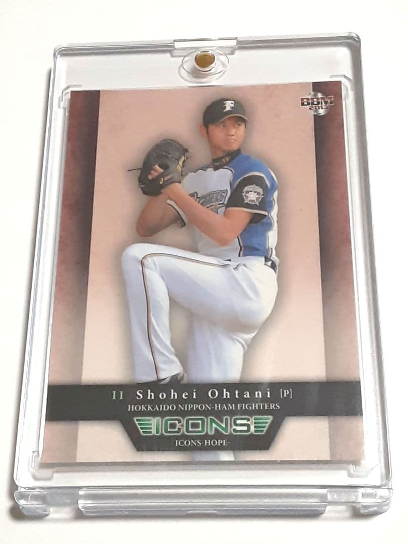 【二刀流】大谷翔平　2013ルーキーカード　lCONS HOPEドジャースMVP BBMカード特別連載①・大谷翔平パーソナルコンプリート 2013年編