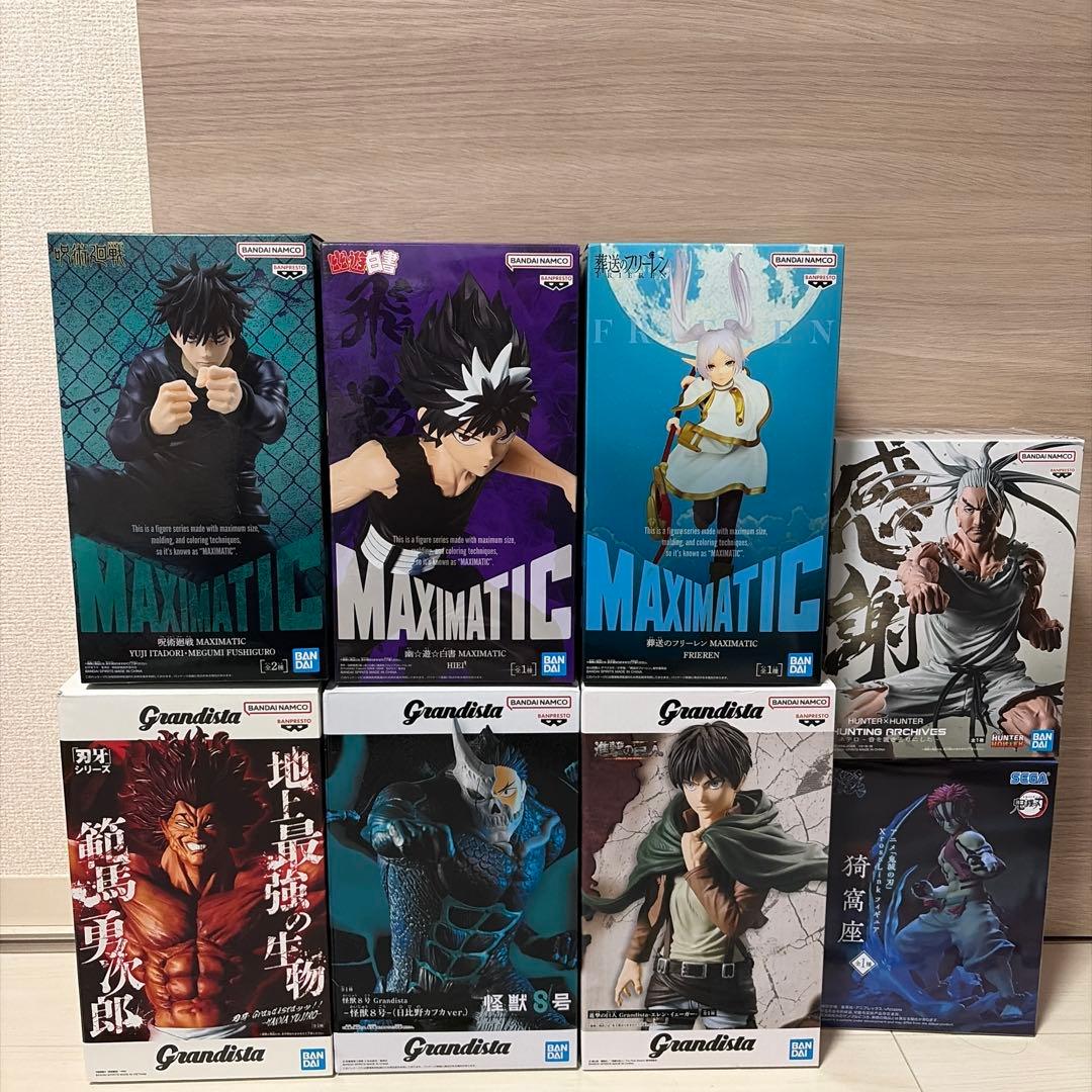 少年マンガ　フィギュア　8個セット