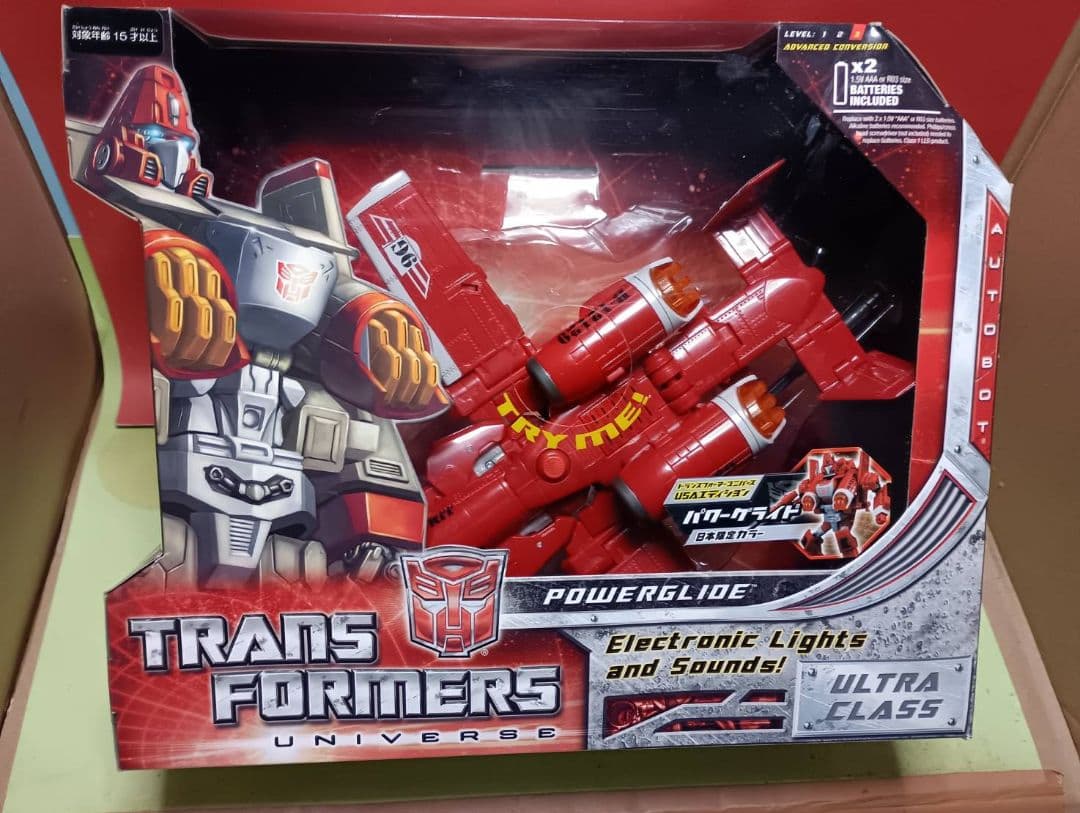 激レア!開封品 日本限定カラー トランスフォーマーウルトラクラス パワーグライド