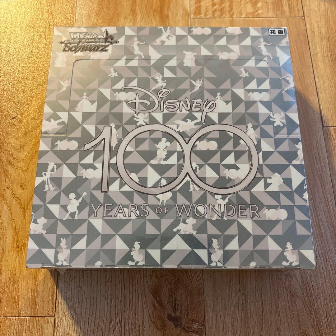【新品未開封】　ヴァイスシュヴァルツ　ディズニー　100 シュリンク付き1BOX
