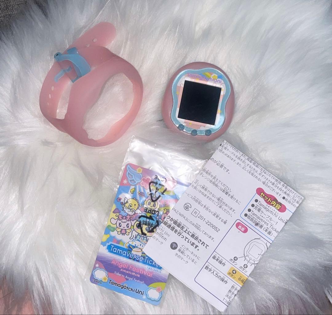 たまごっちuni たまごっちユニ エンジェルフェスティバル本体 リストバンド たまごっちuni たまごっちユニ エンジェルフェスティバル本体 リスト