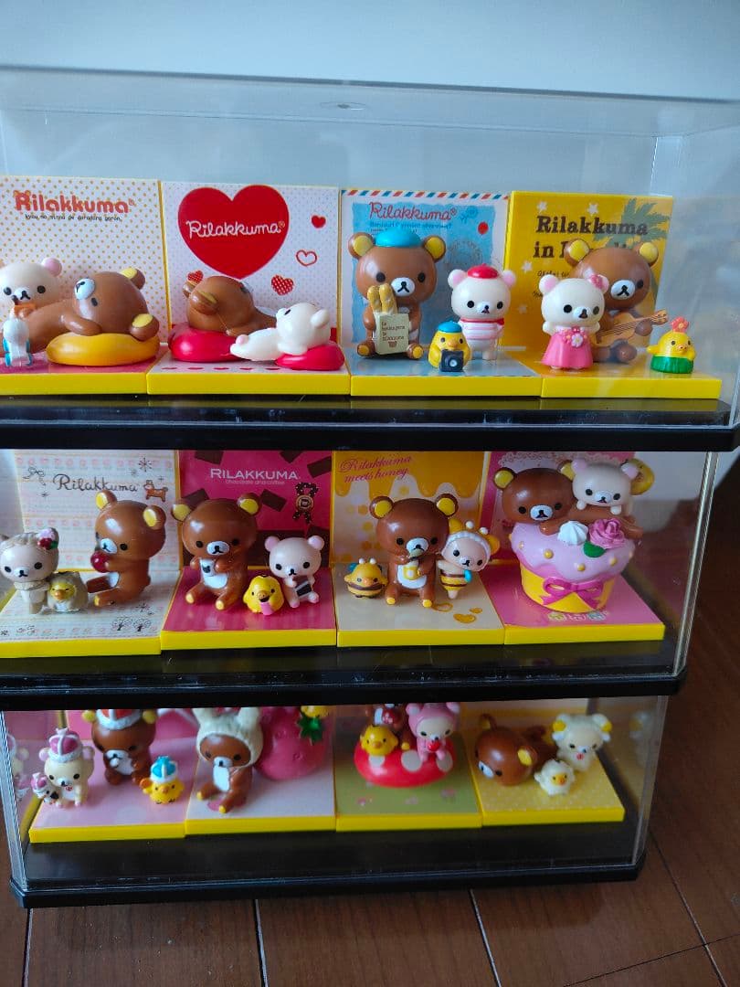 【限定品・送料無料】リラックマ 10周年 メモリアルフィギュア カバヤ