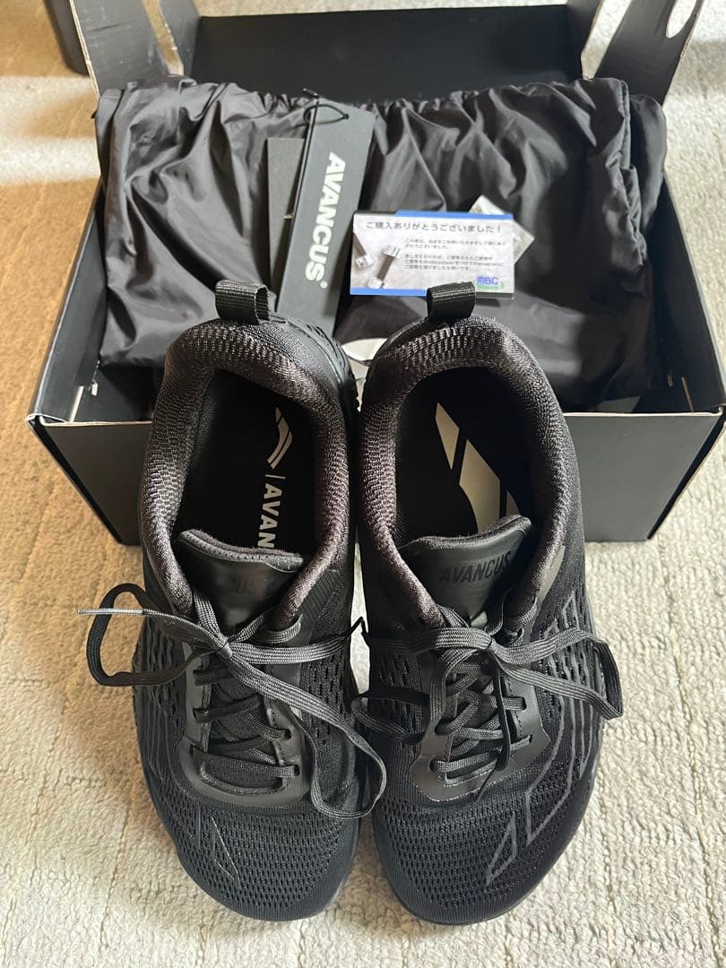 アヴァンサス(AVANCUS) V3ブラック EU41