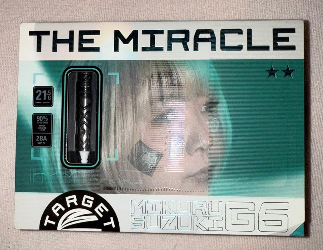 THE MIRACLE G6 定価17,800円 鈴木未来 エスダーツ限定モデル