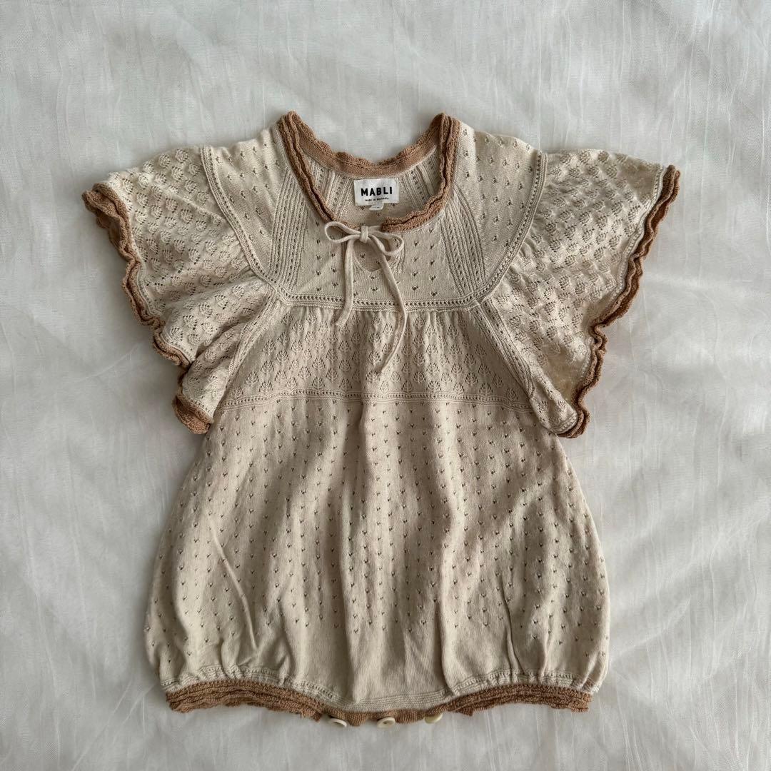mabli(マブリ) / ニットロンパース