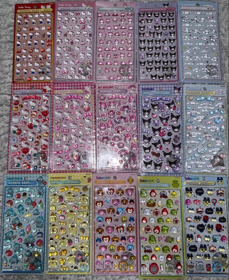 ボンボンドロップシール サンリオ 第２弾 たまごっち まとめ売り