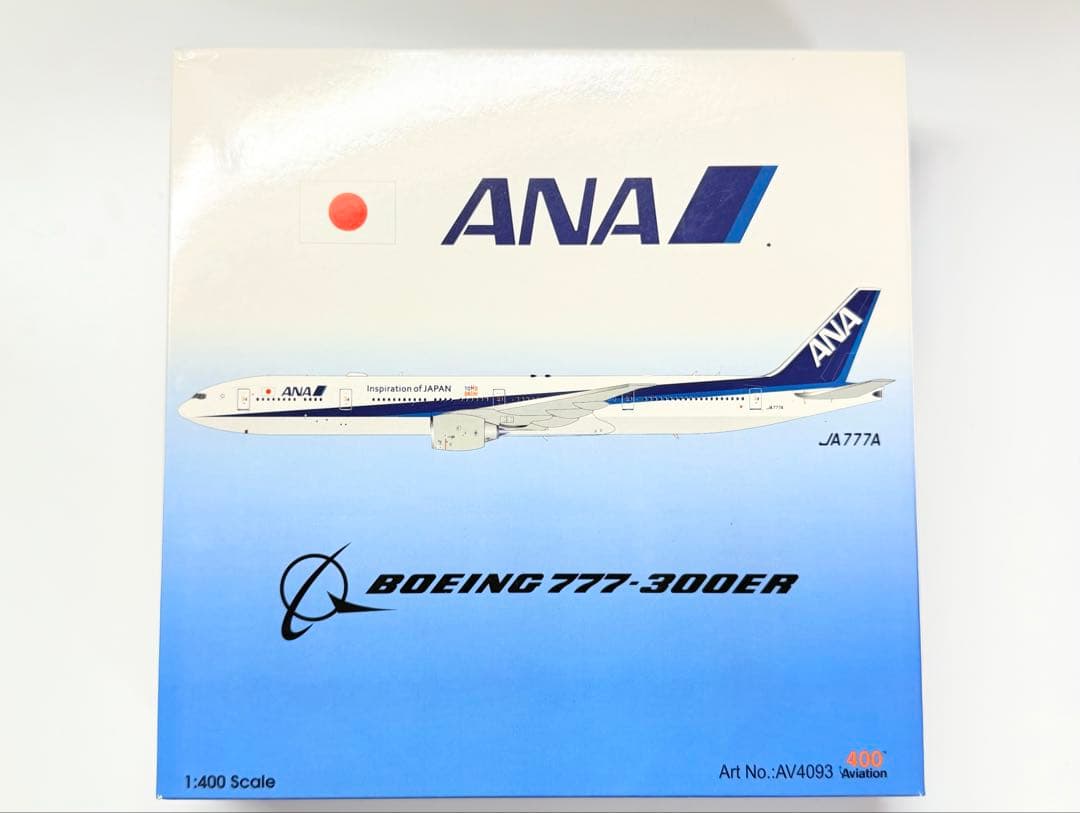 航空機・ヘリコプター aviation400 1/400 JA777A ANA 777-300 全日空 JA777A ボーイング ph 1:400 - メルカリ