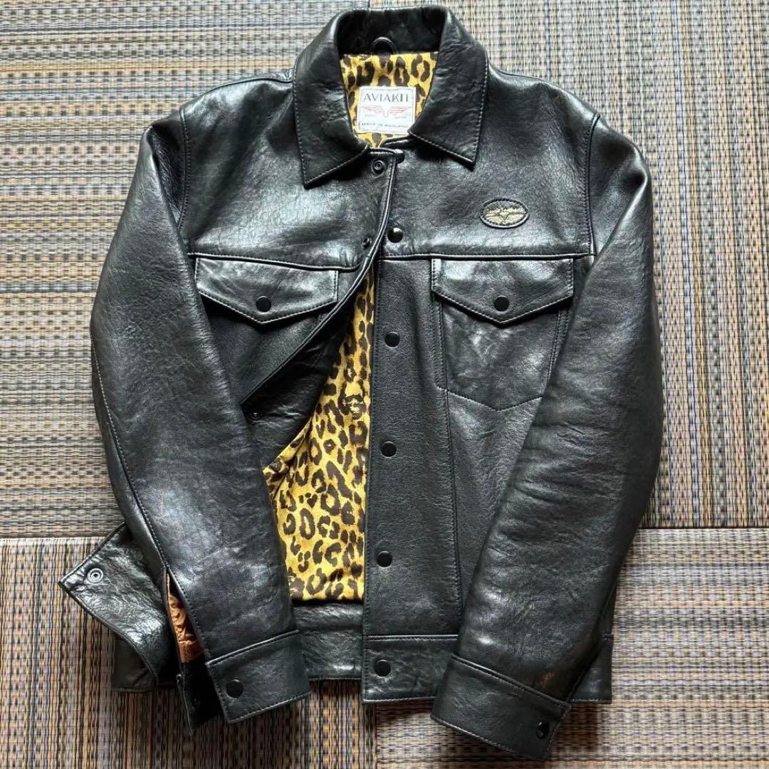 超美品　ルイスレザー　× ヒステリックグラマー　ウエスタンジャケット 中古・古着通販】Lewis Leathers (ルイスレザース) Hysteric Glamour