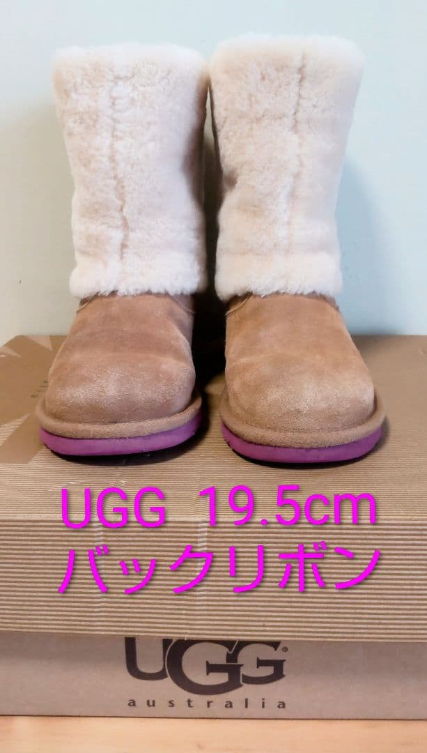 UGG バックリボン 19.5cm ブーツ