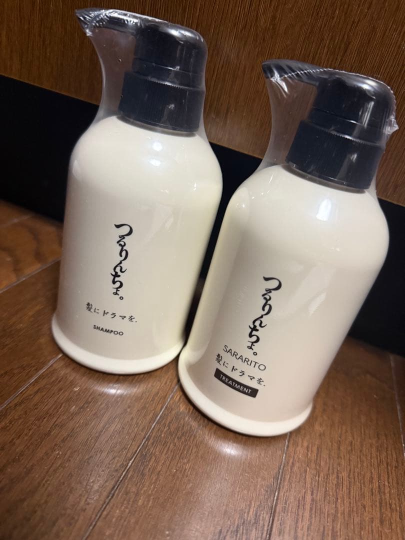 つるりんちょシャンプートリートメントセット つるりんちょ。 つるりんちょ シャンプー 400g ＋ トリートメント 380g