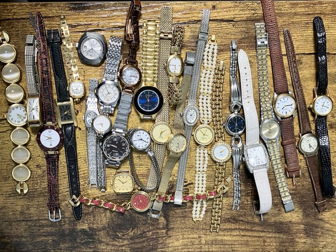 tissot seiko citizen時計ジャンクまとめ売り　レディース