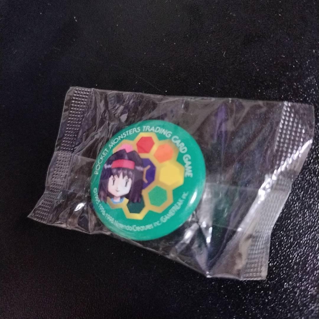 未開封】 ポケモンカード エリカ 缶バッジ ジムリーダーバッジ