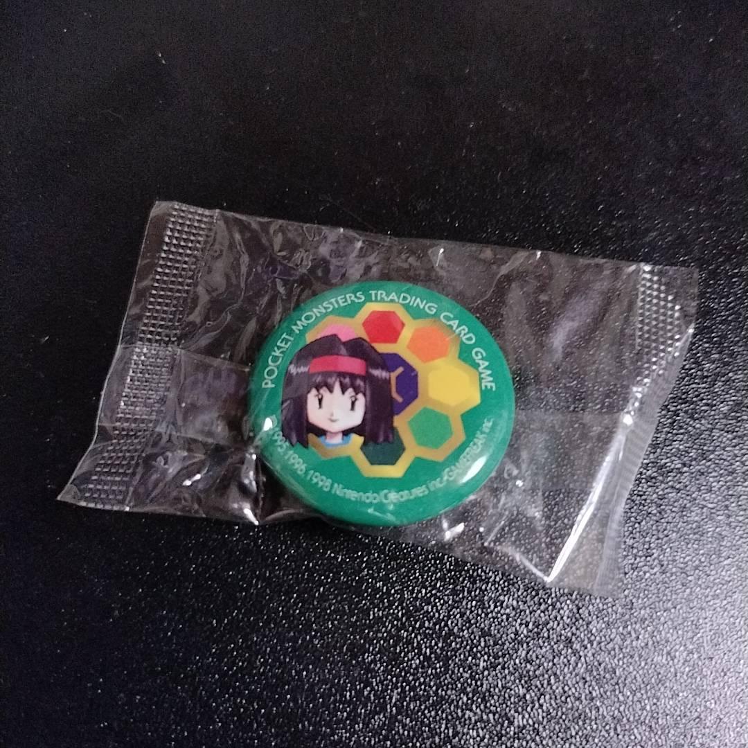 未開封】 ポケモンカード エリカ 缶バッジ ジムリーダーバッジ