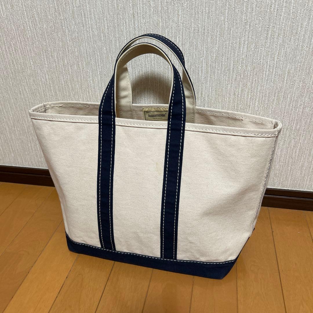 【美品】Bark outsiders BLUE LINES TOTE 80's