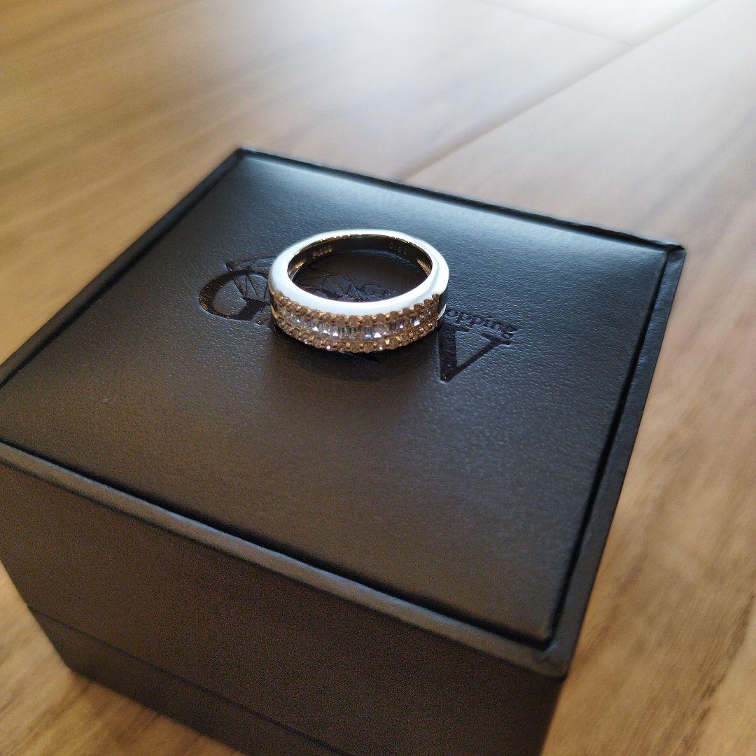 GSTV ダイヤモンドリング　PT900 0.50ct