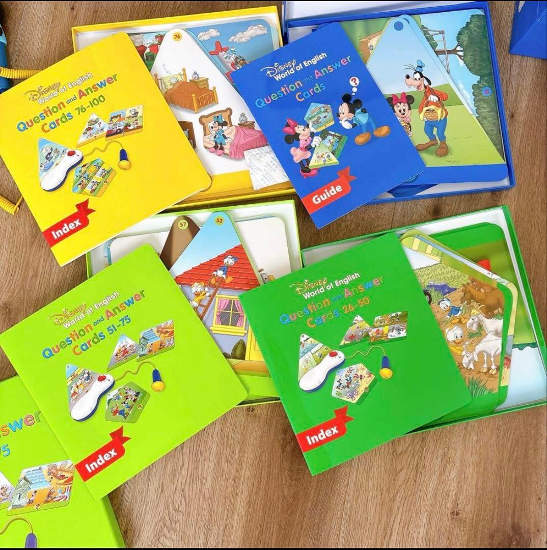 専用ディズニー英語システム Q&Aカード