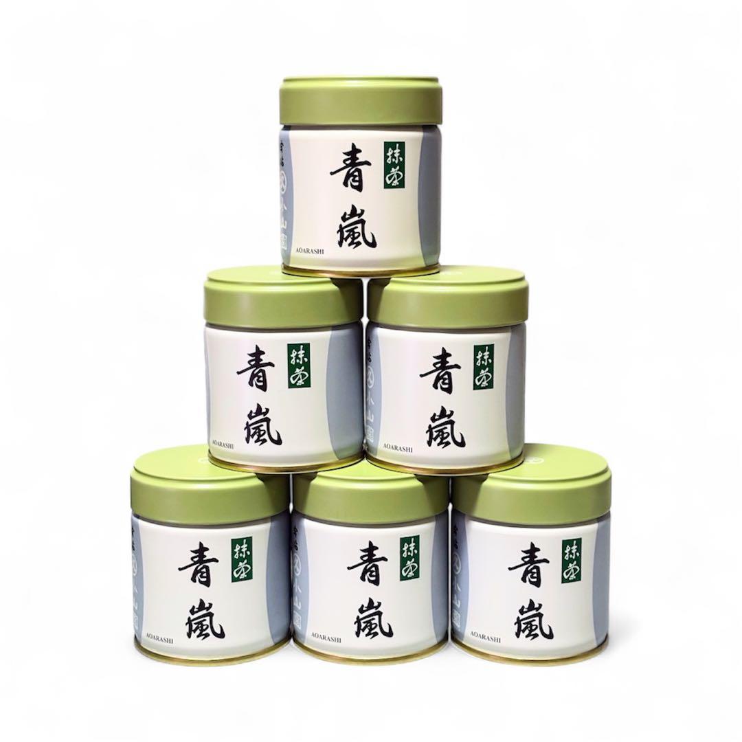 青嵐 40g×6缶 丸久小山園 京都 宇治 抹茶 MATCHA