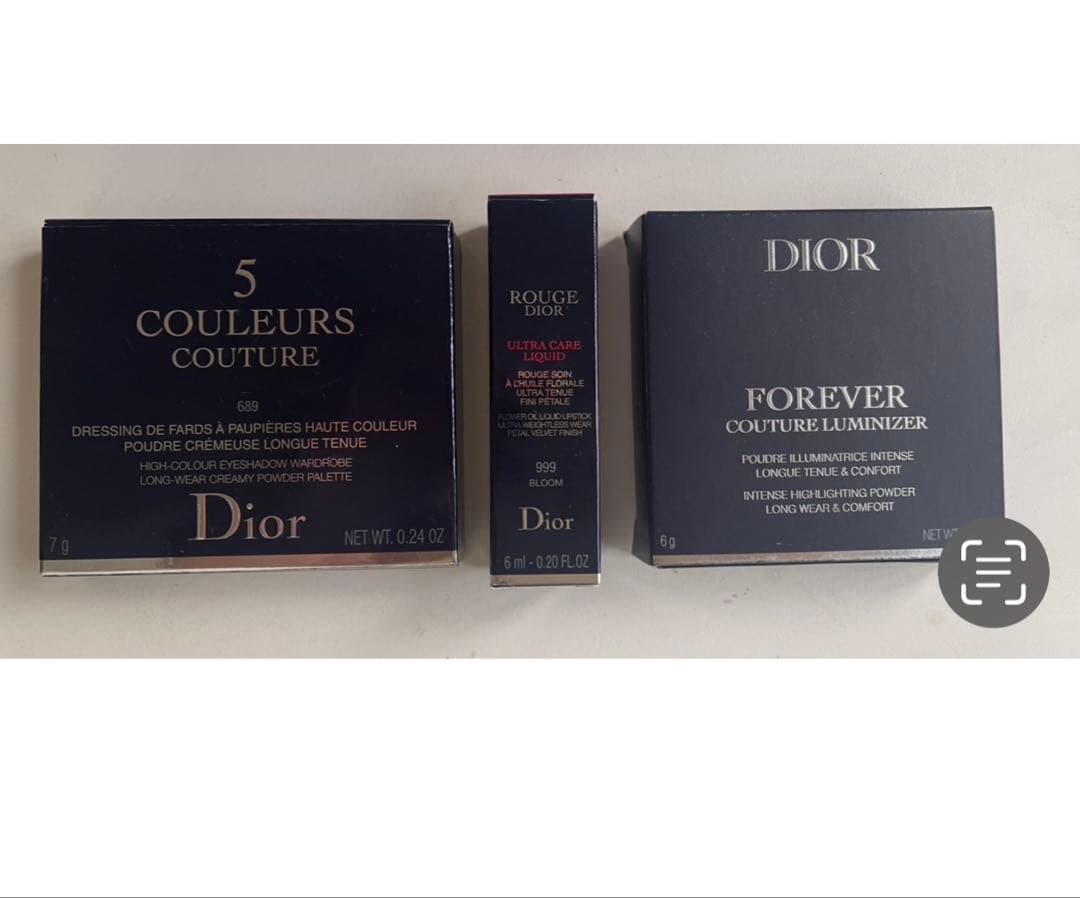 ディオール アイシャドウ•フェイスパウダー•ルージュ　3点