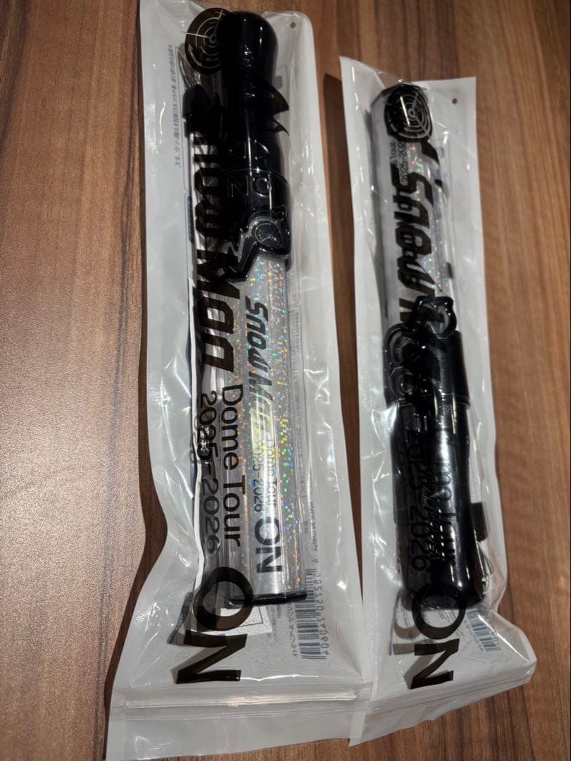 Man 2025-2026 ON ペンライト2本 Snow Man Dome Tour 2025-2026 ONペンライト 2本セット 新品未開封