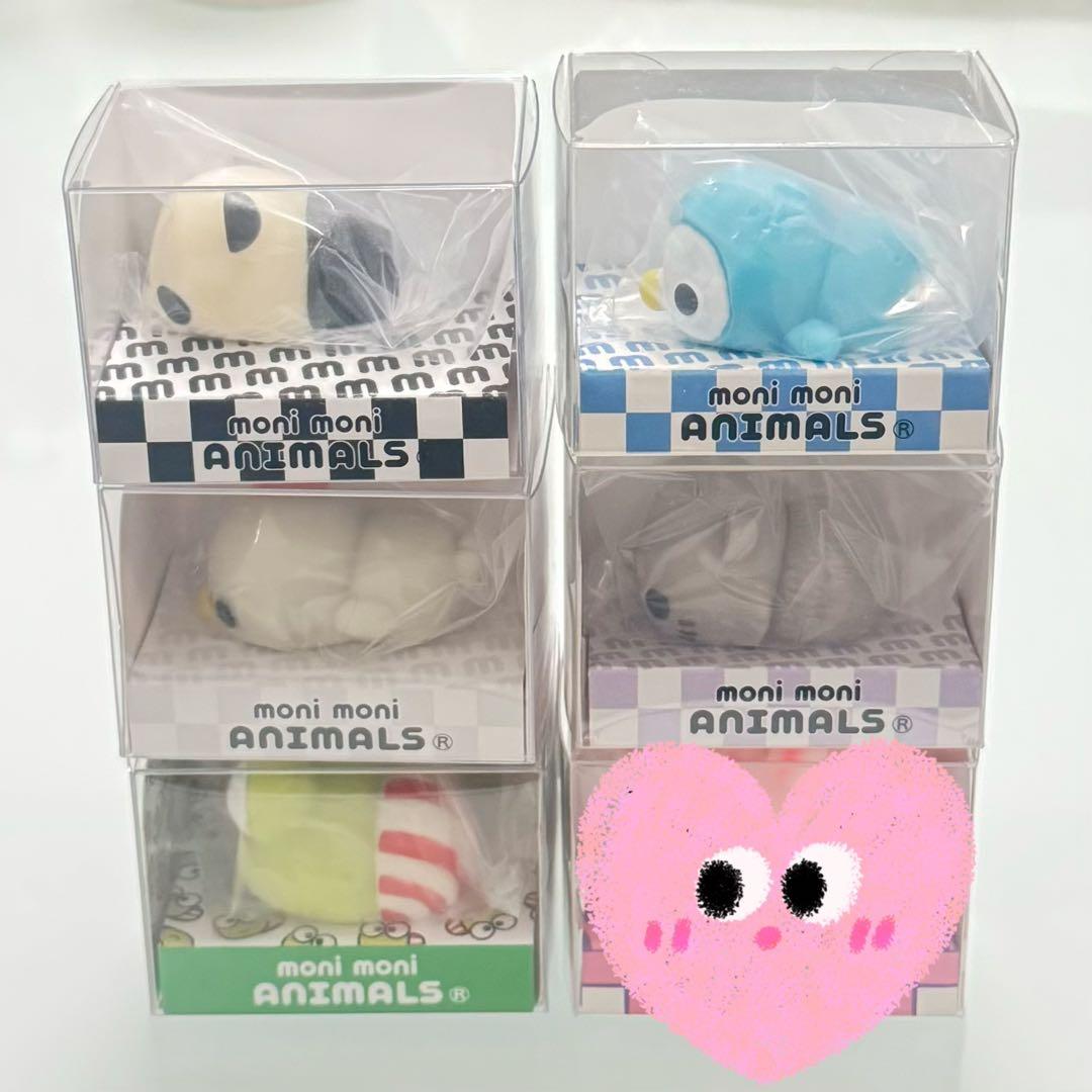 新品未開封品 moni moni ANIMALS もにまるず 5点 - メルカリ