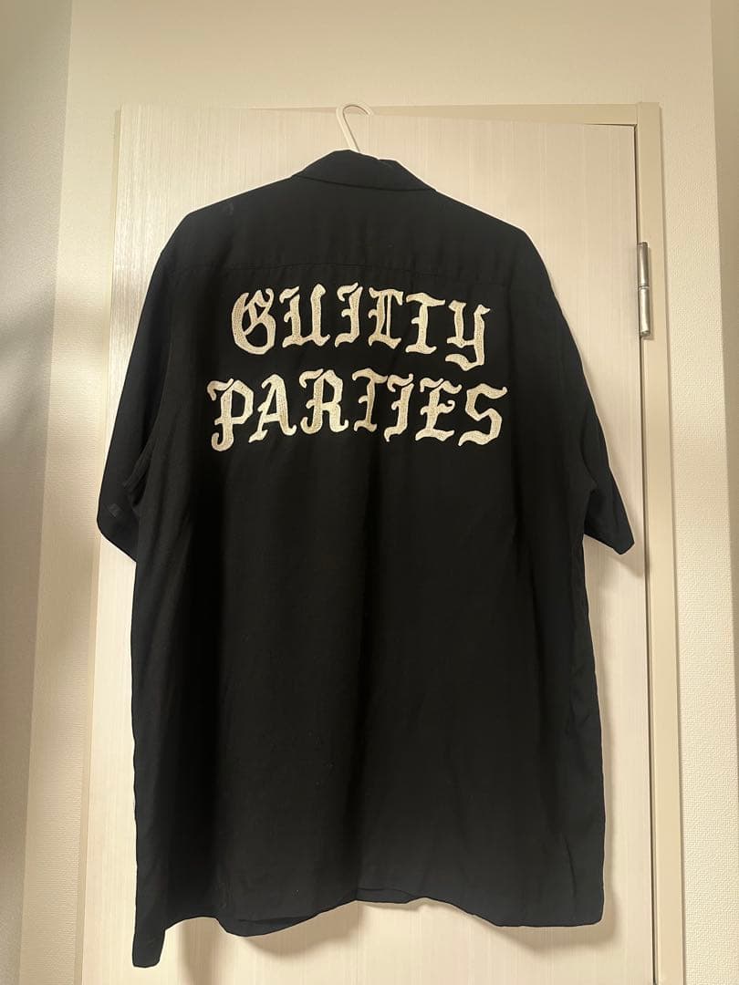 【値下可/美品/2017】WACKO MARIA 50's SHIRT L 刺繍