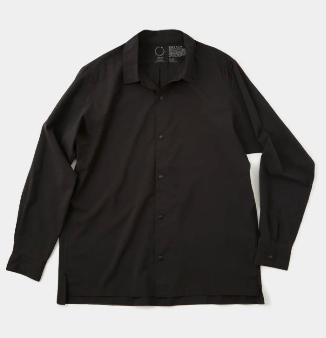 山と道　UL shirt ブラック　L UL Short Sleeve Shirt | 山と道 U.L. HIKE & BACKPACKING