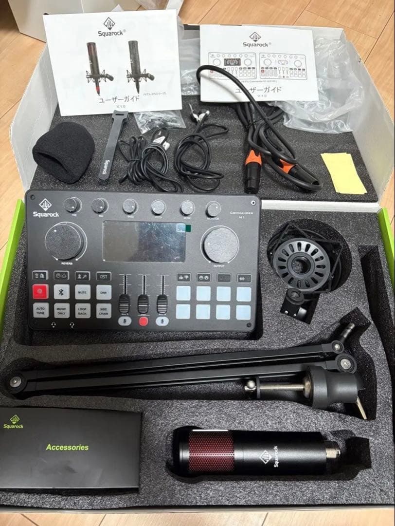 【ジャンク品】squarock commander m1+マイクセット 71mtRSxEe8L._AC_UF350,