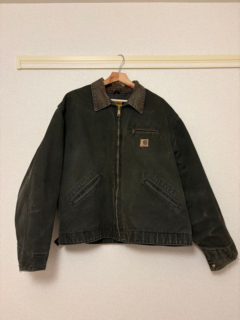 Carhartt デトロイトジャケット　モスグリーンMOS J97