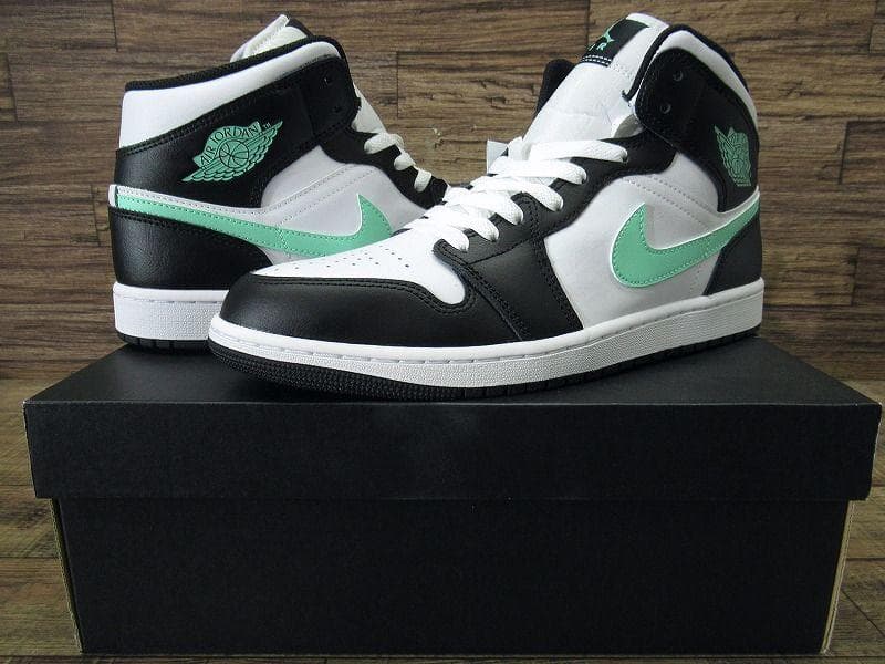 専用 ナイキ エアジョーダン1 ミッド グリーングロー スニーカー 29.0