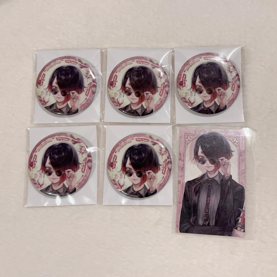 あくねこ ユーハン 缶バッジ 特典 4周年 カード トレカ - メルカリ