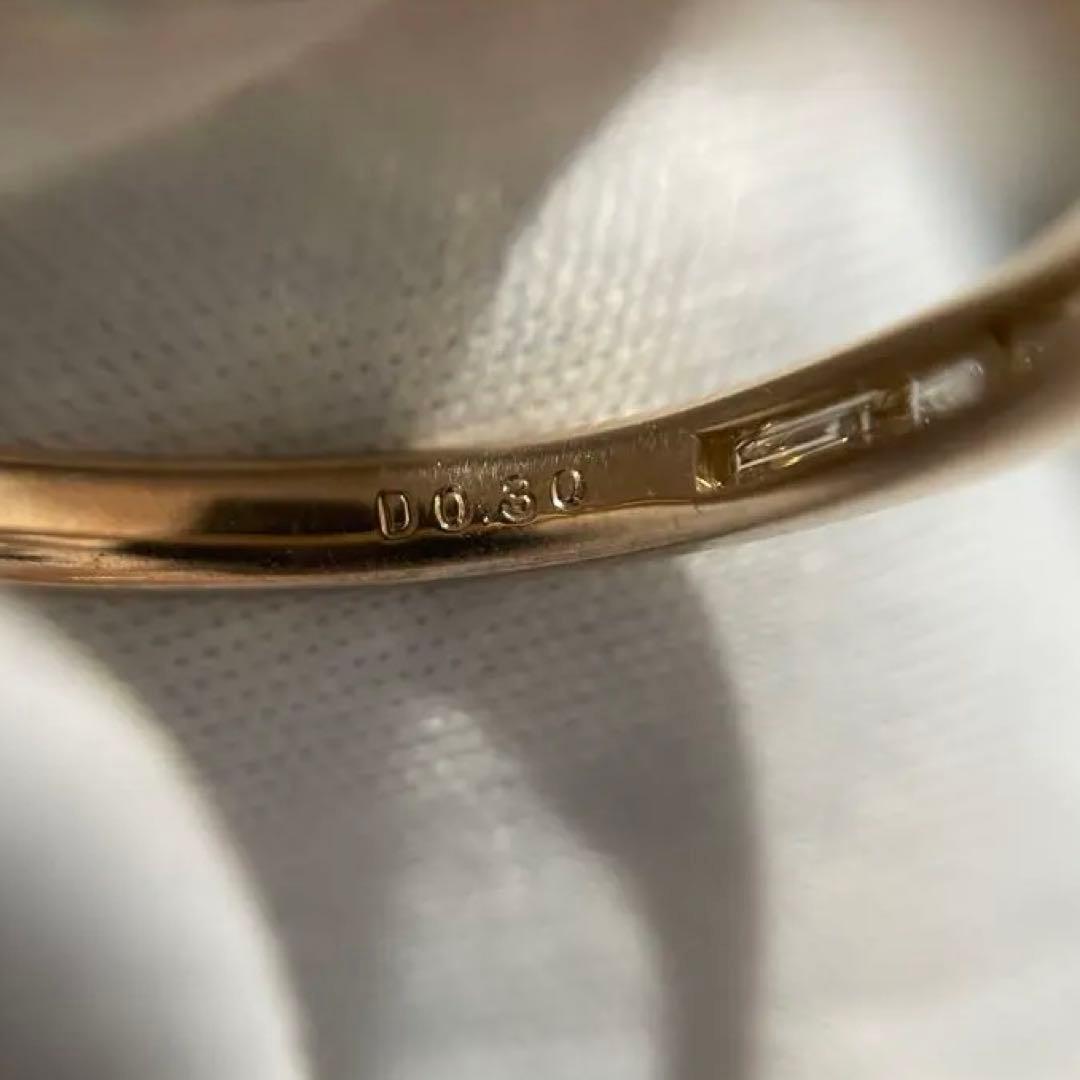 orb jewelry k18PG ダイヤモンド ハーフエタニティ 0.3ct