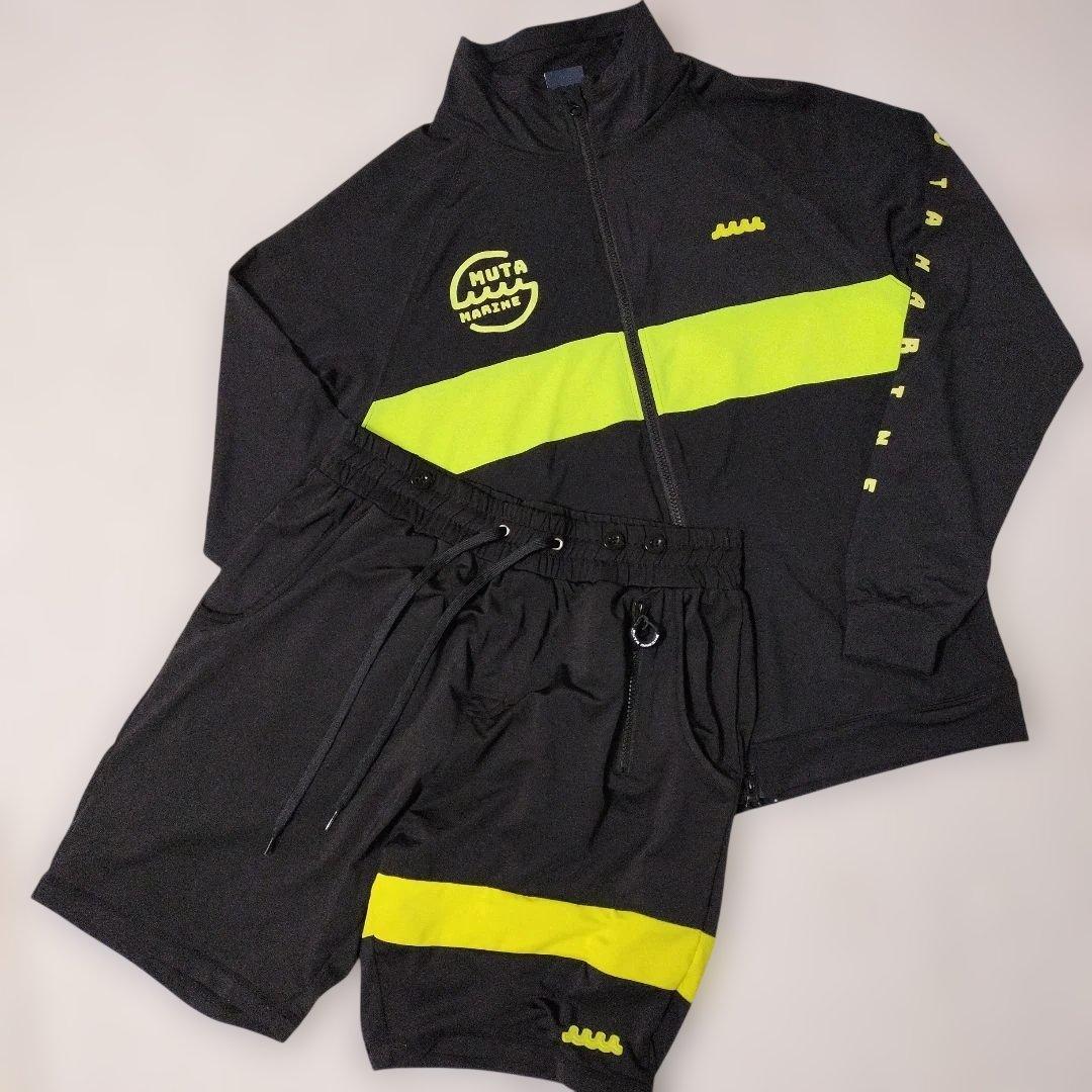 【大きいサイズ】ムータマリン　セットアップ　ストレッチ　黒×黄　サイズ6 muta（ムータ）オフィシャルサイト – muta Online Store