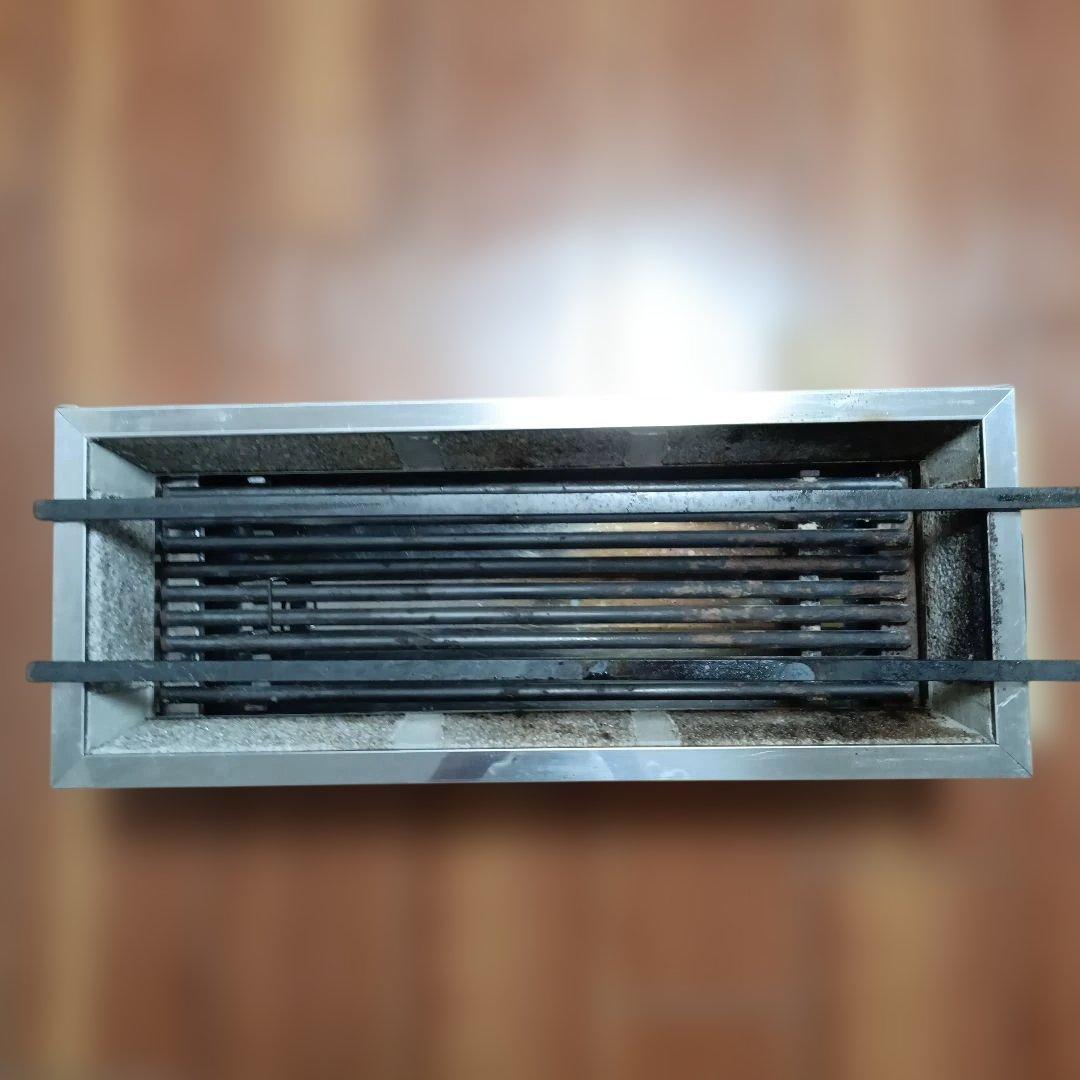 炭焼台 60cm× 24cm× 16.5cm ステンレス