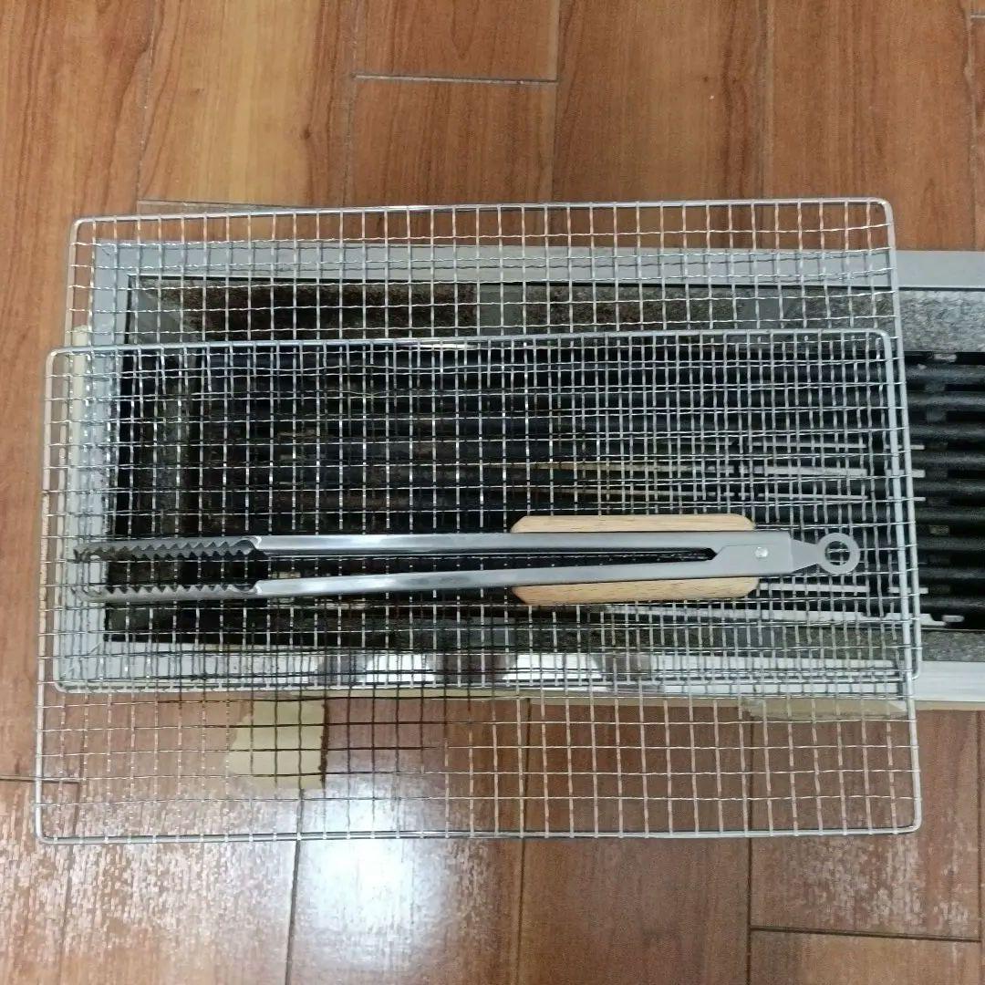 炭焼台 60cm× 24cm× 16.5cm ステンレス