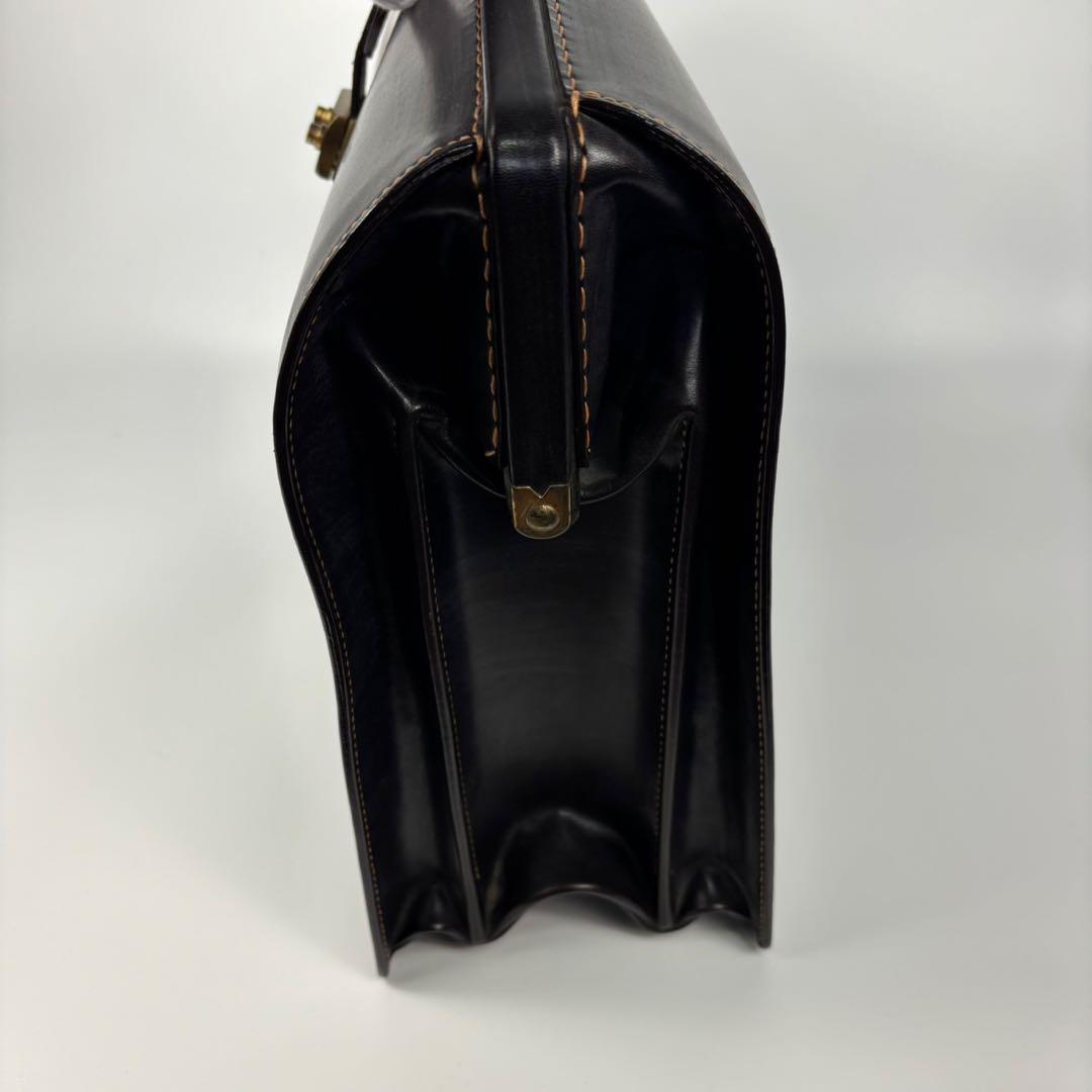 廃盤】土屋鞄 ダレスバッグ ブライドルレザー ビジネスバッグ ブラック