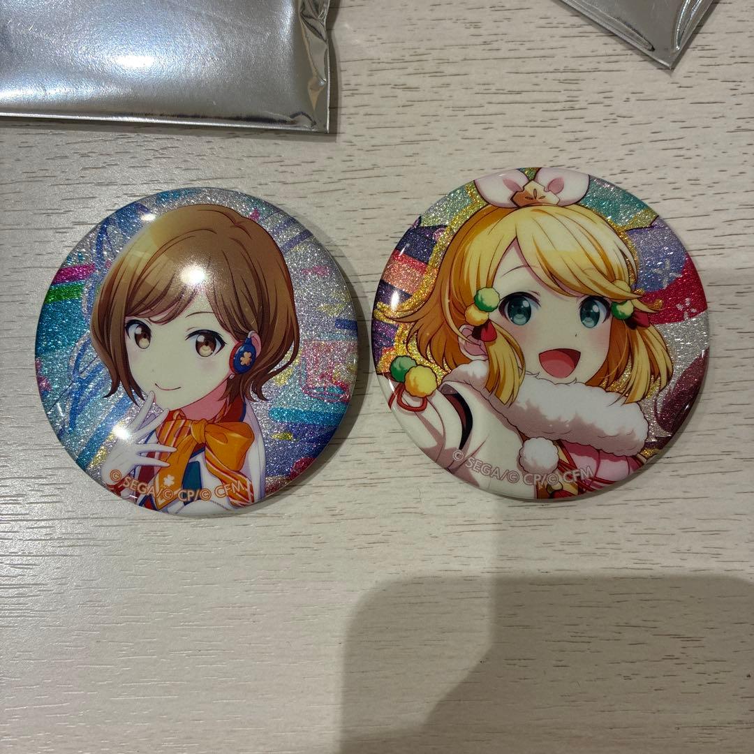 プロセカ グリッター缶バッジ グリ缶 28A MEIKO 鏡音リン - メルカリ