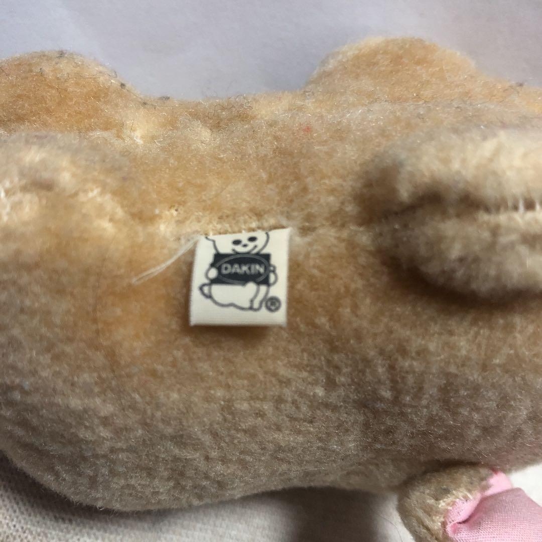 昭和レトロ ヴィンテージ デーキン DAKIN ぶた ぬいぐるみ 中古品